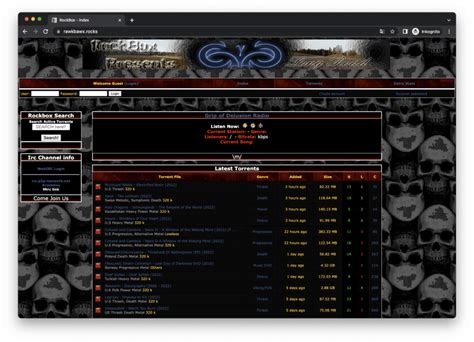world might just be the music <strong>torrent</strong> site you never knew you needed. . Rockbox torrent